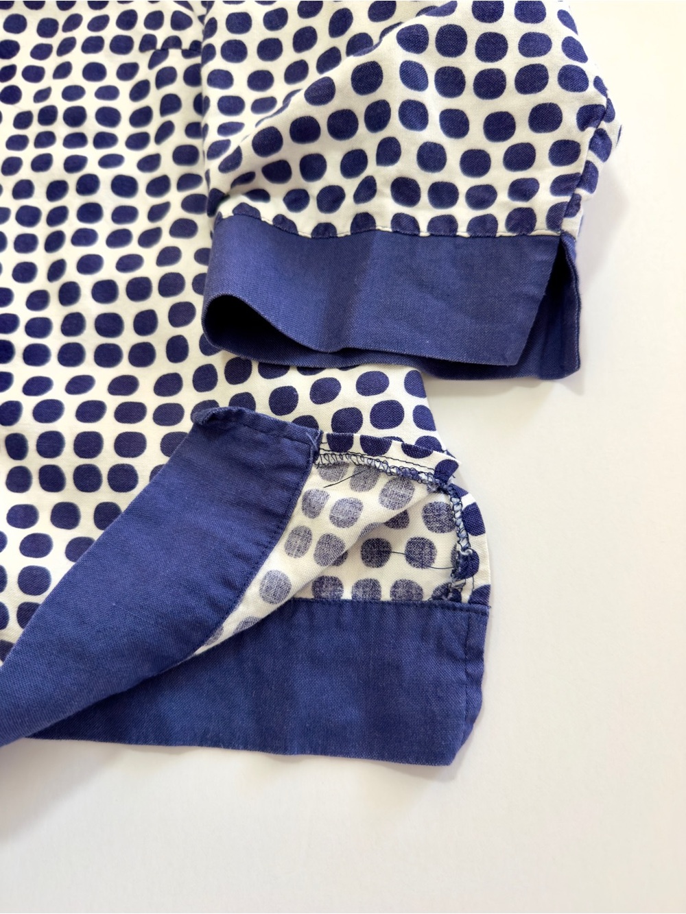 Lino USA Navy Linen Blend 2 Piece Blouse Pant Set Size Medium Summer Vacation - Picture 6 of 16
